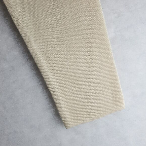 US 4 Akris Cashmere Silk Crew Neck Sweater Long Sleeves Cream Knit Lightweight - Picture 12 of 14